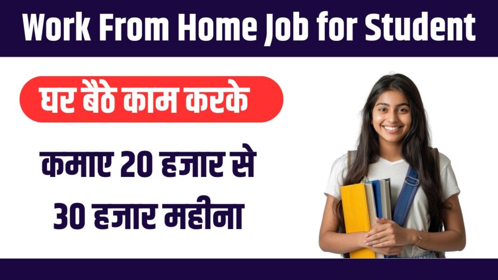 Work From Home Job for Student